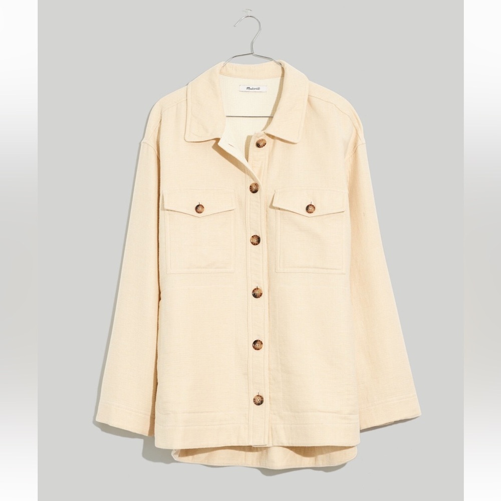 Madewell NWT❗️Waffleback Branner Shirt-Jacket - Picture 10 of 11